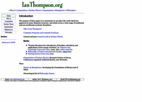 Ianthompson.org thumbnail