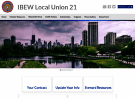 Ibew21.org thumbnail