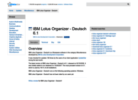Ibm-lotus-organizer-deutsch.updatestar.com thumbnail