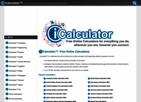 Icalculator.info thumbnail