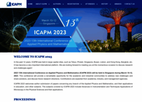Icapm.org thumbnail