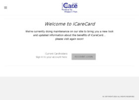 Icarecard.org thumbnail