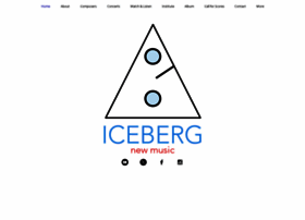 Icebergnewmusic.com thumbnail