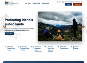 Idahoconservation.org thumbnail