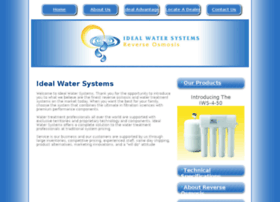 Idealwatersystems.com thumbnail