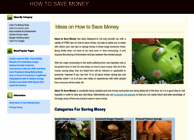 Ideas-to-save-money.com thumbnail