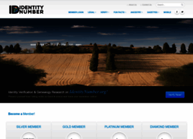 Identitynumber.org thumbnail