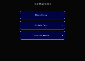 Idle-miner.org thumbnail