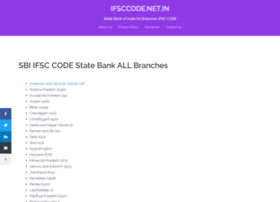 Ifsccode.net.in thumbnail