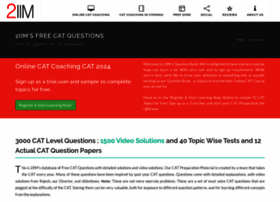Iim-cat-questions-answers.2iim.com thumbnail