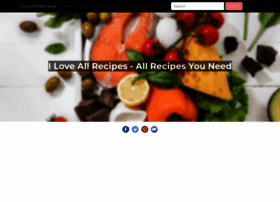 Iloveallrecipes.com thumbnail