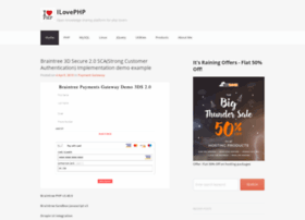 Ilovephp.net thumbnail