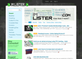 Imlister.com thumbnail