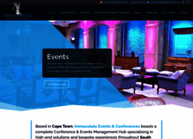 Immaculateevents.co.za thumbnail