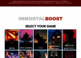 Immortalboost.com thumbnail