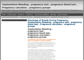 Implantationbleedingguide.net thumbnail