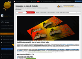 Impression-billetterie.fr thumbnail Impression-billetterie.fr thumbnail