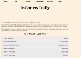 Incourts.co.uk thumbnail