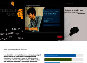 Incredibleminds.in thumbnail