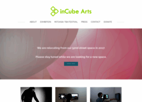Incube-arts.org thumbnail