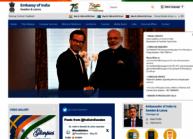 Indembassysweden.gov.in thumbnail