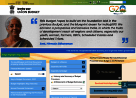 Indiabudget.gov.in thumbnail