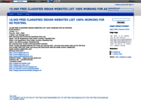 Indiaclassified8.wikidot.com thumbnail