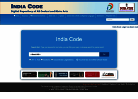 Indiacode.nic.in thumbnail