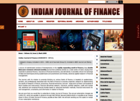 Indianjournaloffinance.co.in thumbnail