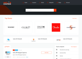 Influxcoupons.com thumbnail