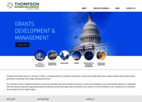 Info.thompson.com thumbnail