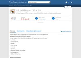 Infobel-belgium-office.software.informer.com thumbnail