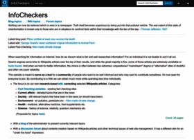 Infocheckers.org thumbnail