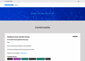 Infomaniakstatus.com thumbnail