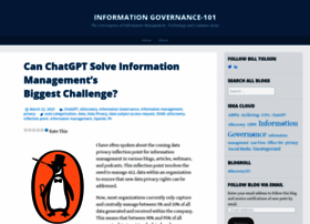 Informationgovernance101.com thumbnail