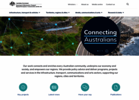 Infrastructure.gov.au thumbnail