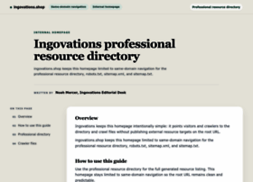 Ingovations.shop thumbnail