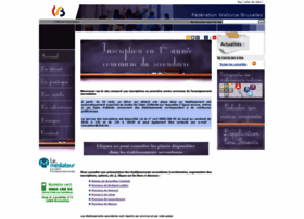 Inscription.cfwb.be thumbnail