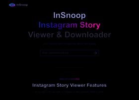 Insnoop.com thumbnail