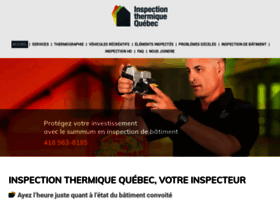 Inspectionthermiquequebec.com thumbnail
