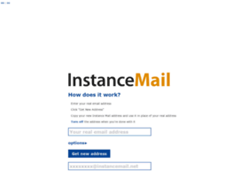 Instancemail.com thumbnail