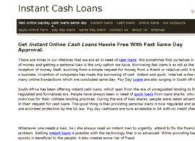 Instant-cashloans.co.za thumbnail