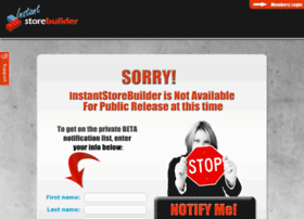 Instantstorebuilder.com thumbnail