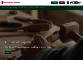 Instituteofcarpenters.com thumbnail
