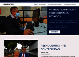 Institutobolivar.edu.pe thumbnail
