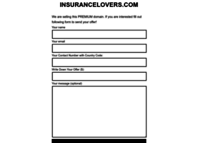 Insurancelovers.com thumbnail