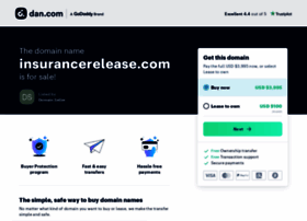 Insurancerelease.com thumbnail