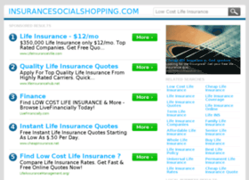 Insurancesocialshopping.com thumbnail