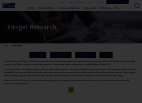 Integer-research.com thumbnail