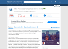Intel-processor-graphics.software.informer.com thumbnail